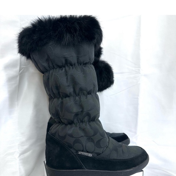 Beautiful Coach boots only worn twice - Picture 4 of 5